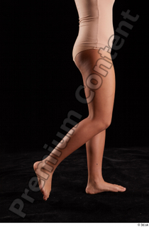 Zahara  1 calf flexing side view underwear 0001.jpg